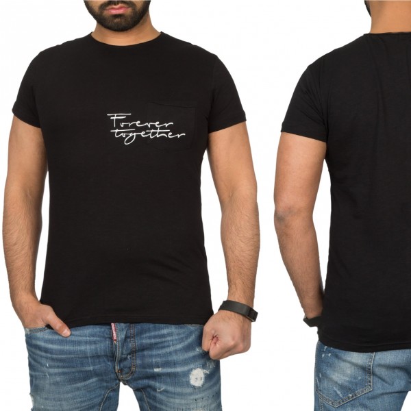 Heren T-Shirt met Print Forever Together Heren T-Shirt met Print Forever Together